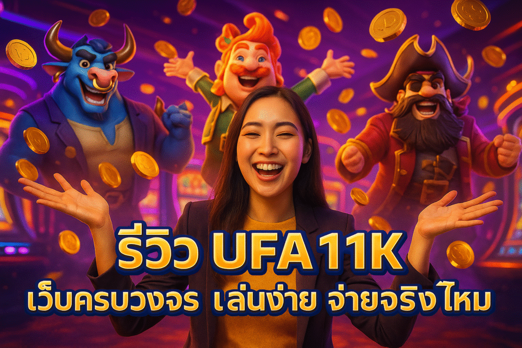 UFA11K เว็บครบวงจร เล่นง่าย จ่ายจริงไหม