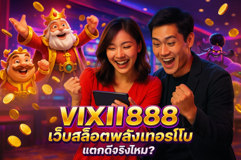 VIXII888 เว็บสล็อตพลังเทอร์โบ แตกดีจริงไหม